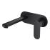Cora Wall Basin Mixer Matt Black
