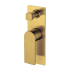 Ruki Wall Mixer with Diverter Brushed Gold