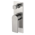 Ruki Wall Mixer with Diverter Brushed Nickel