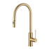 Aziz-II Pull Out Sink Mixer Brushed Gold