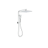 New Sando Square Mini Multi-function Shower Set Chrome, 250mm Plastic Shower Head