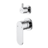 Sora SS Wall Diverter Mixer Trim Kits Chrome