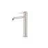 Otus Slimline SS Highrise Basin Mixer Curved Spout Brushed Stainless Steel