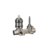 Otus Slimline SS Wall Diverter Mixer Rough-in Body Material: Brass