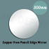 800mm Pencil Edge Round Bathroom Plain Mirror