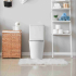 Berlin Matt White Back To Wall Toilet Suite Quiet Flushing Technology 