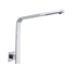 Rectangle Curved Shower Arm Chrome