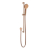Cora Round Sliding Shower Set Brushed Copper