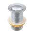 Chrome 32/40mm Solid Brass Basin Pop Up Waste with NO Overflow