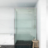 6mm Corner Semi Framed Shower Screens, L Shape, Pivot Door