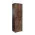 1350mm Dark Oak MDF Cabinet Bathroom Vanity 2 Doors Tall Boy