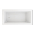 1675*400*750mm Gloss White Viva Anti Slippery Island Bath