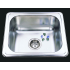 490 x 440mm Chrome Single Bowl Sink 304 Stainless Steel